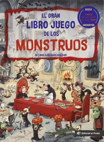 Portada del libro El gran libro juego de los monstruos