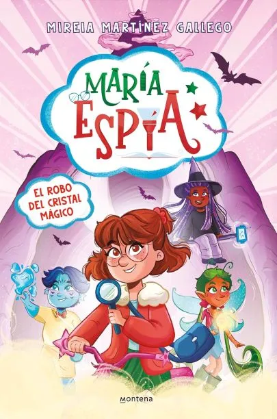Portada del libro El robo del cristal mágico (María Espía)