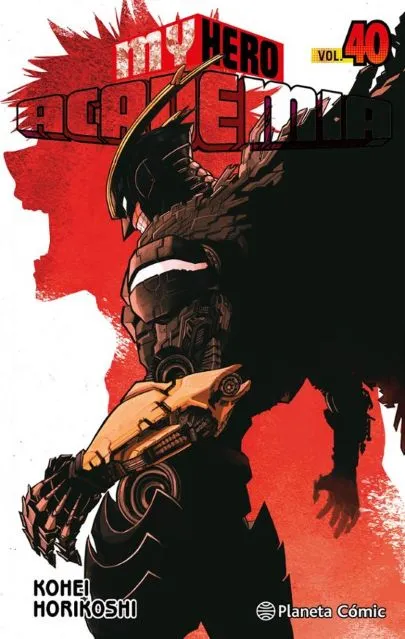 Portada del cómic My hero academia v. 40