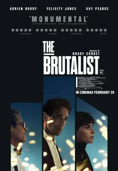 Portada de la película The Brutalist