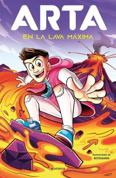Portada del libro Arta en la lava máxima