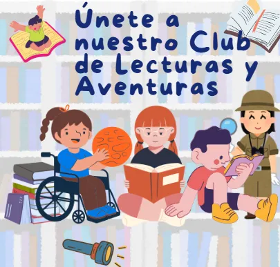 Imagen del Club de lectura infantil " Lecturas y Aventuras”