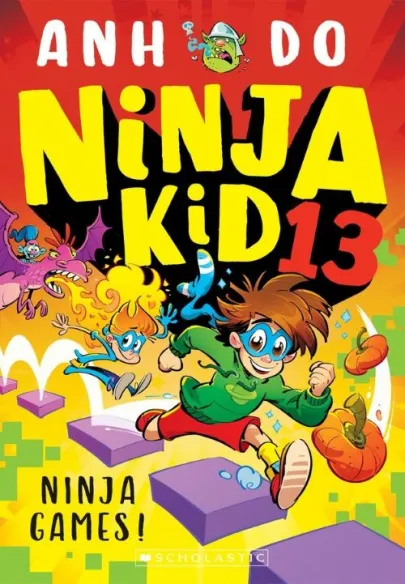 Portada del libro Ninja games! (Ninja Kid)
