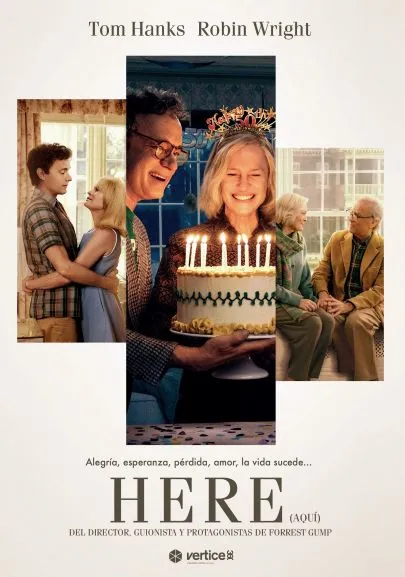 Portada de la película Here