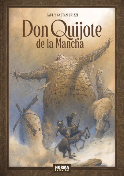 Portada del cómic Don Quijote
