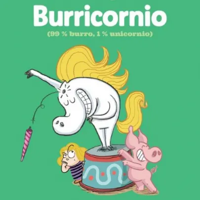 Portada del cómic Burricornio