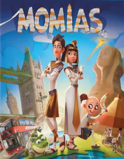 Portada de la película Momias