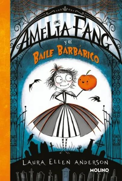 Portada del libro Baile barbárico (Amelia Fang, 1)