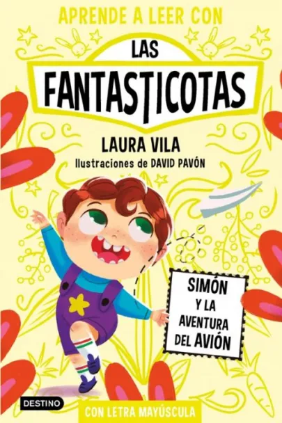 Portada del libro Símon y la aventura del avión (Las fantasticotas)