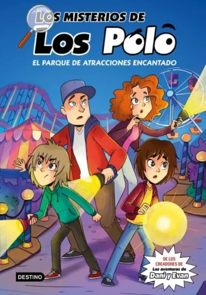 Portada del libro El parque de atracciones encantado (Los misterio de los Polo)
