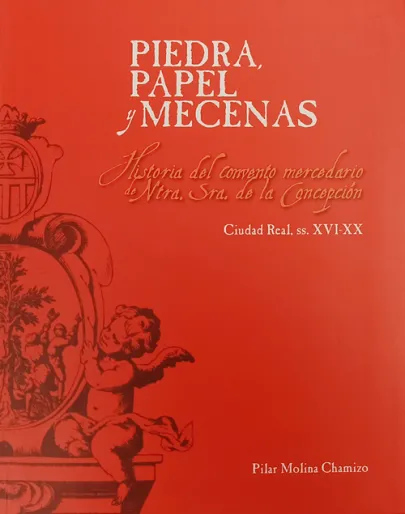 Portada del libro Piedra, papel y mecenas