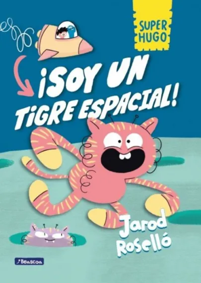 Portada de la película Soy un tigre espacial (Super Hugo, 2)