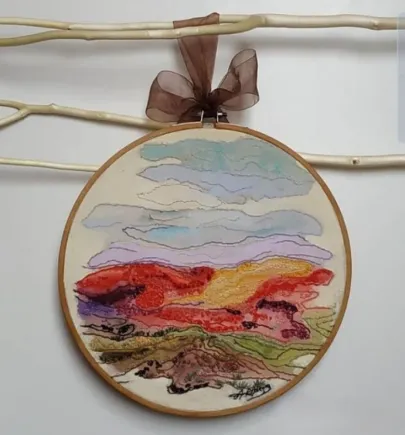 Imagen del Taller “Paisaje sobre bastidor”