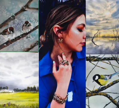 Imagen de la Exposición &quot;Vínculos artísticos de dos Generaciones&quot;