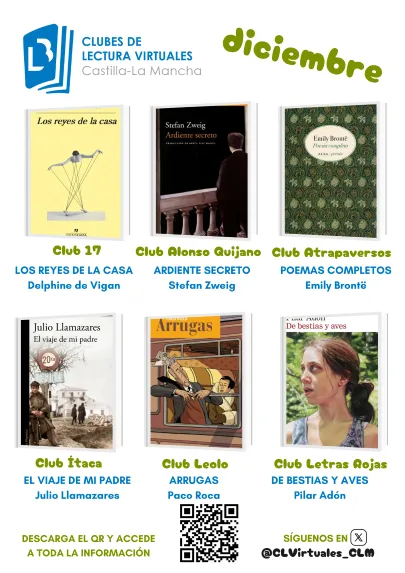 Cartel de Lecturas de diciembre