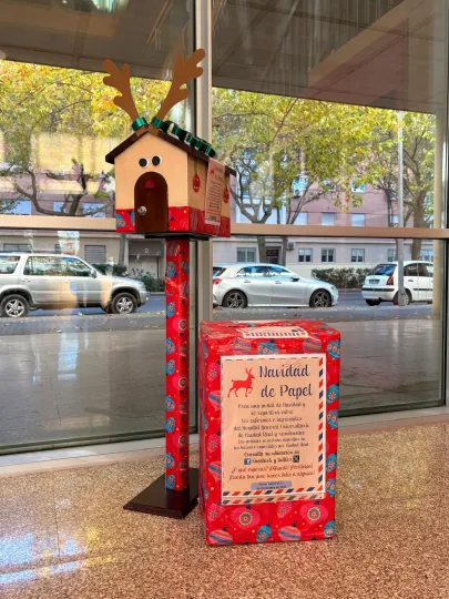 Buzon de Navidades de Papel