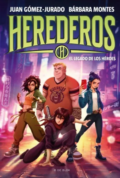 Portada del libro El legado de los héroes (Herederos, 1)
