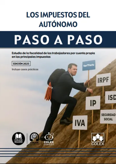 Portada del libro Los impuestos del autónomo