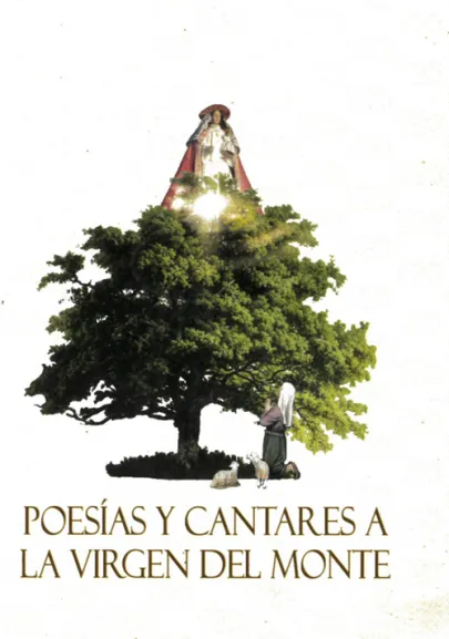 Portada del libro Poesías y cantares a la Virgen del Monte