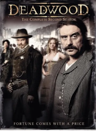 Portada de la serie Deadwood. Segunda temporada