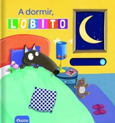 Portada del libro A dormir, lobito