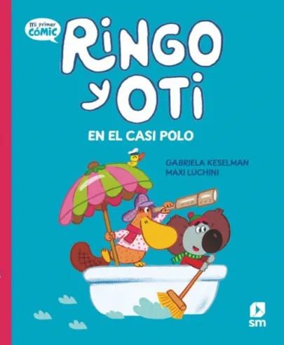 Portada del cómic Ringo y Oti en el casi polo