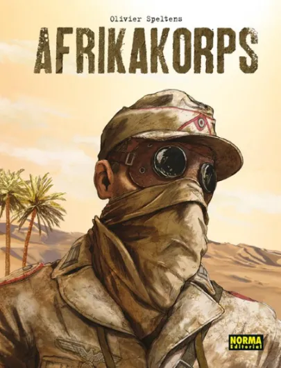Portada del cómic Afrikakorps