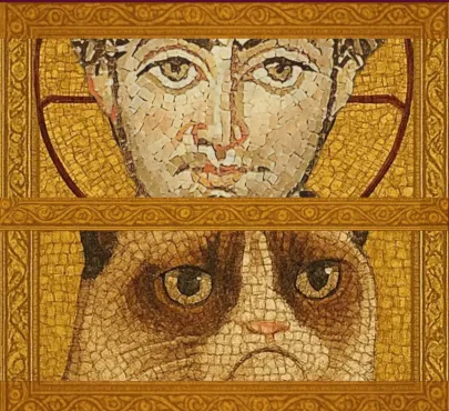 Imagen de la Exposición " Ecos de Bizancio: del icono al meme"
