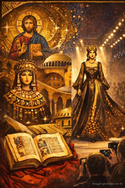 Imagen de la conferencia sobre Bizancio