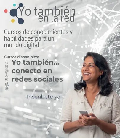 Imagen del Curso "Yo también…conecto en redes sociales”