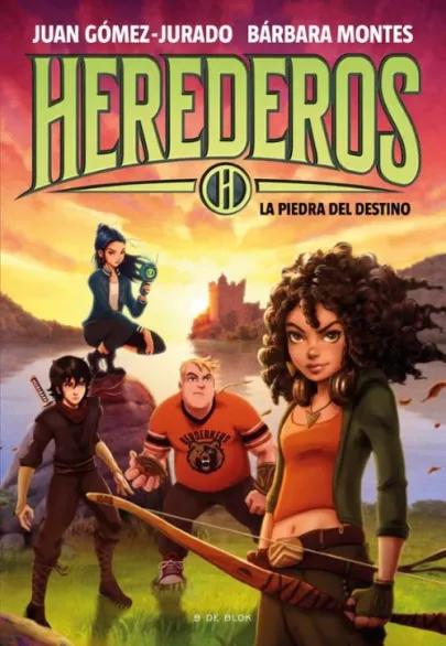 Portada del libro La piedra del destino. (Herederos, 2)