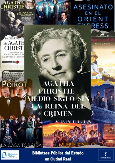 Imagen de la Exposición temática: “Agatha Christie: Medio siglo sin la reina del crimen”