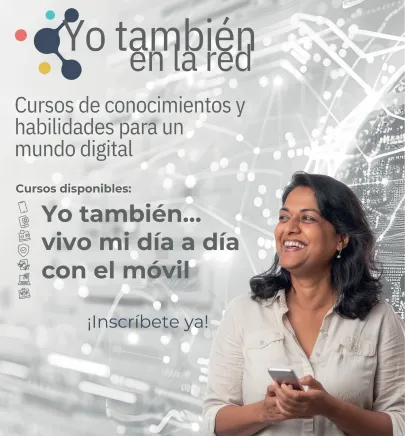 Imagen del Curso "Yo también…vivo mi día a día con el móvil”