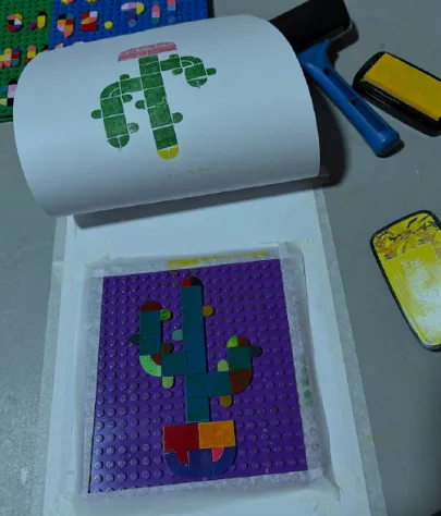 Imagen del Taller infantil “Lego Print”