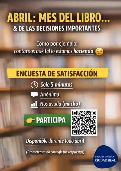 cartel de la encuesta