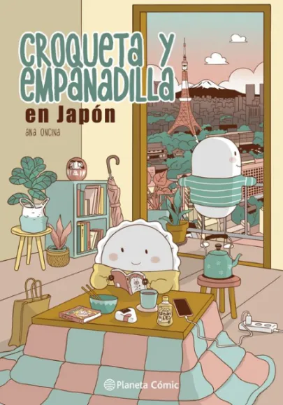 Portada del cómic Croqueta y Empanadilla en Japón