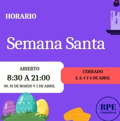 Horario Semana Santa