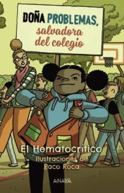 Portada del libro Doña Problemas salvadora del colegio