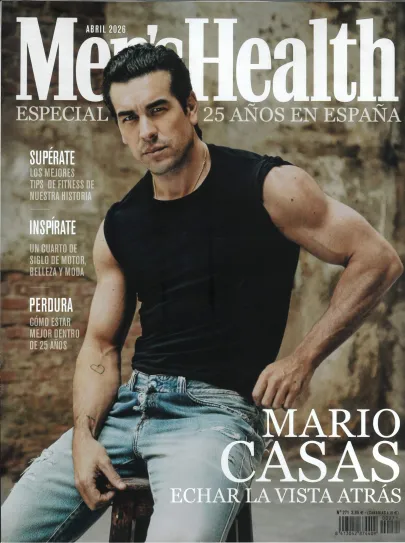 Portada de la revista MEN´S HEALTH