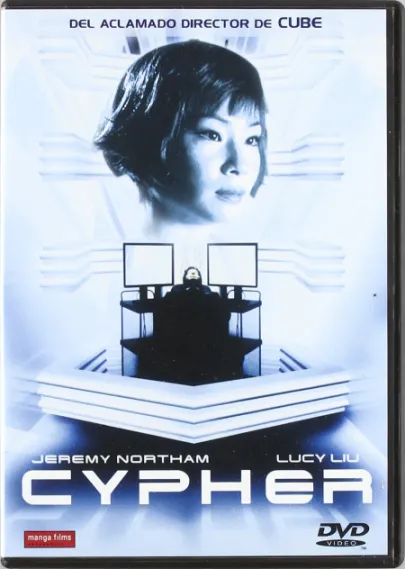 Portada de la película Cypher