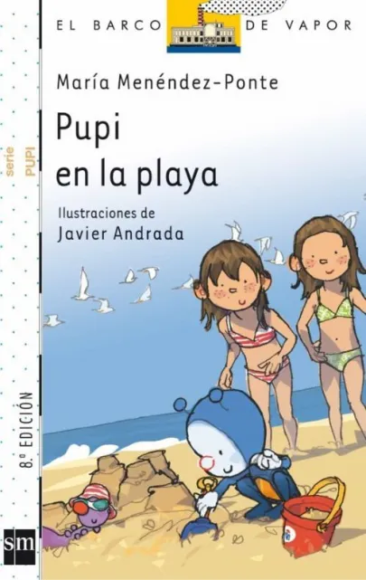 Portada del libro Pupi en la playa