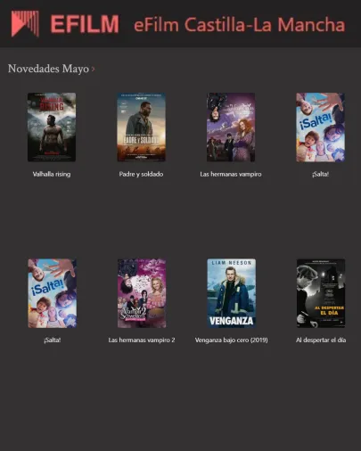 Imagen de las Novedades eFilm mayo