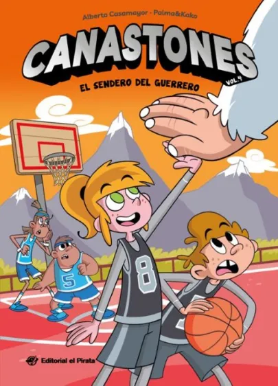 Portada del libro El sendero del guerrero. (Canastones, 4)
