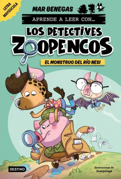 Portada del libro El monstruo del río Nesi. (Los detectives zopencos, 1)