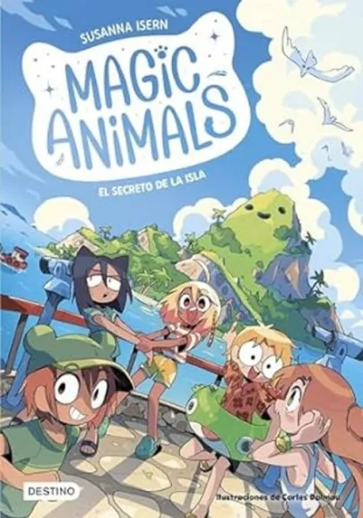 Portada del libro El secreto de la isla (Magic animals, 7)