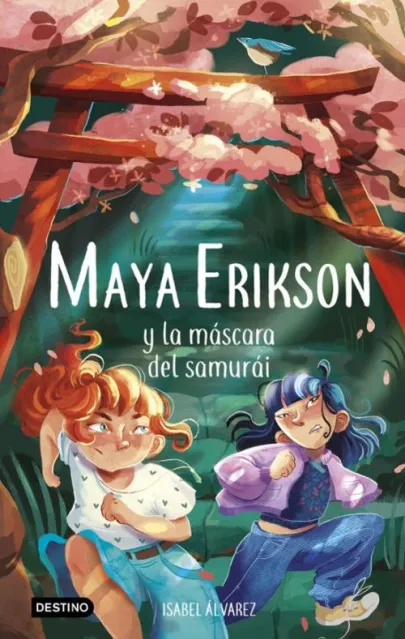 Portada del libro Maya Erikson y la máscara del samurái. (Maya Erikson, 4)