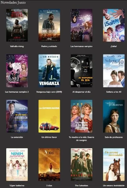 Imagen de las Novedades eFilm junio