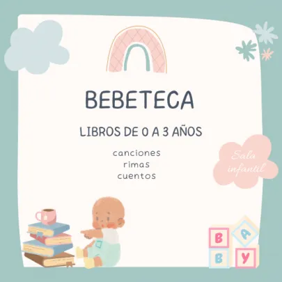 Diseño cartel bebeteca