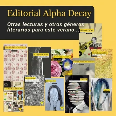 Imagen de la exposición temática “Alpha Decay: Editorial independiente”