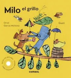 Portada del libro Milo el grillo